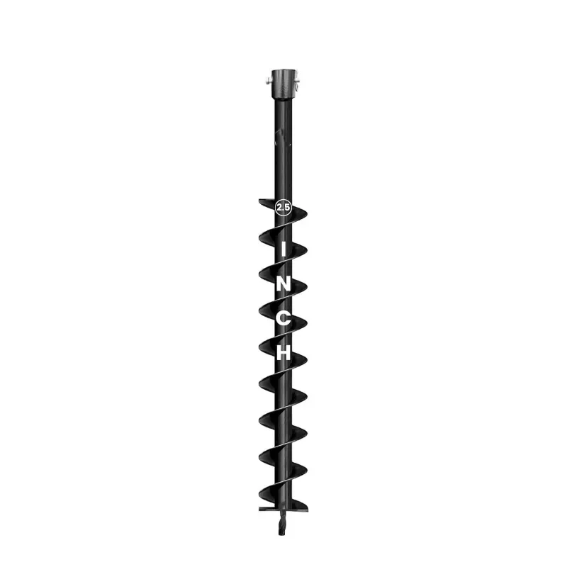 GT Shakti 2.5 Inch Double Spiral Drill Bit For Earth Auger/ Post Hole Digger