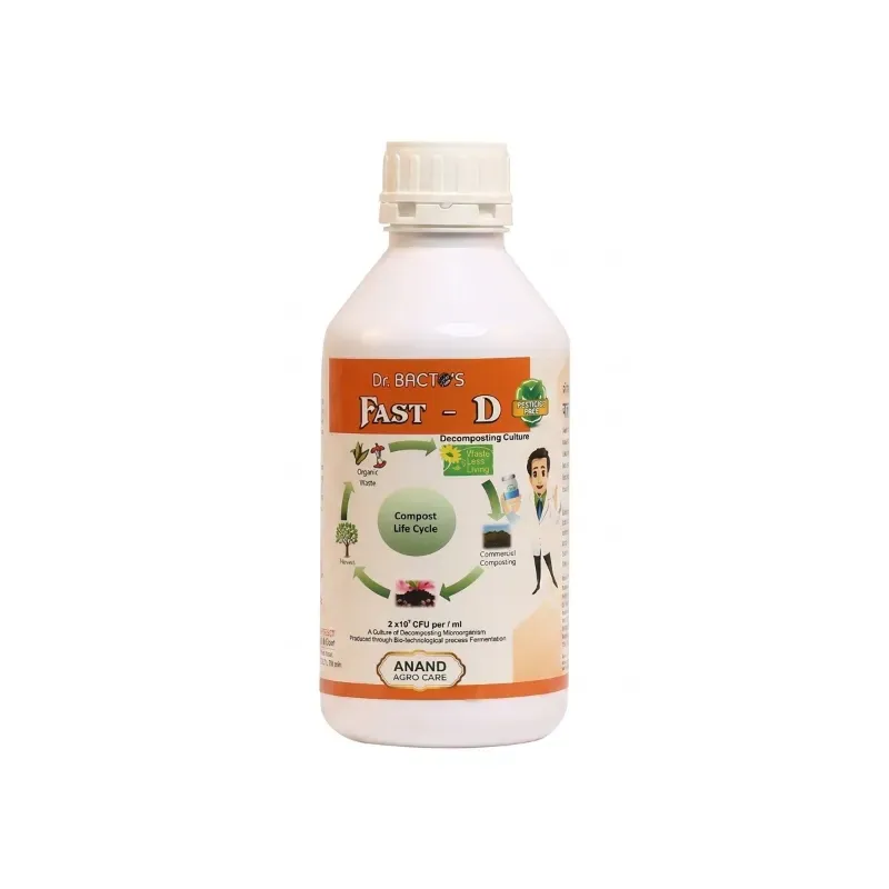 Anand Agro Care Dr.Bacto's Fast-D, L Decomposing Culture for Organic Waste Management, 100% Residue-Free (Quantity-250 ml)