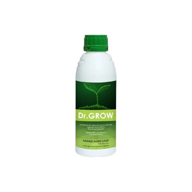 Anand Agro Care Dr. Grow Gibberellic Acid 0.001% Liquid Plant Growth Regulator, Improve Produce Quality & Reduce Flower Fruit Drop, 1 Lt