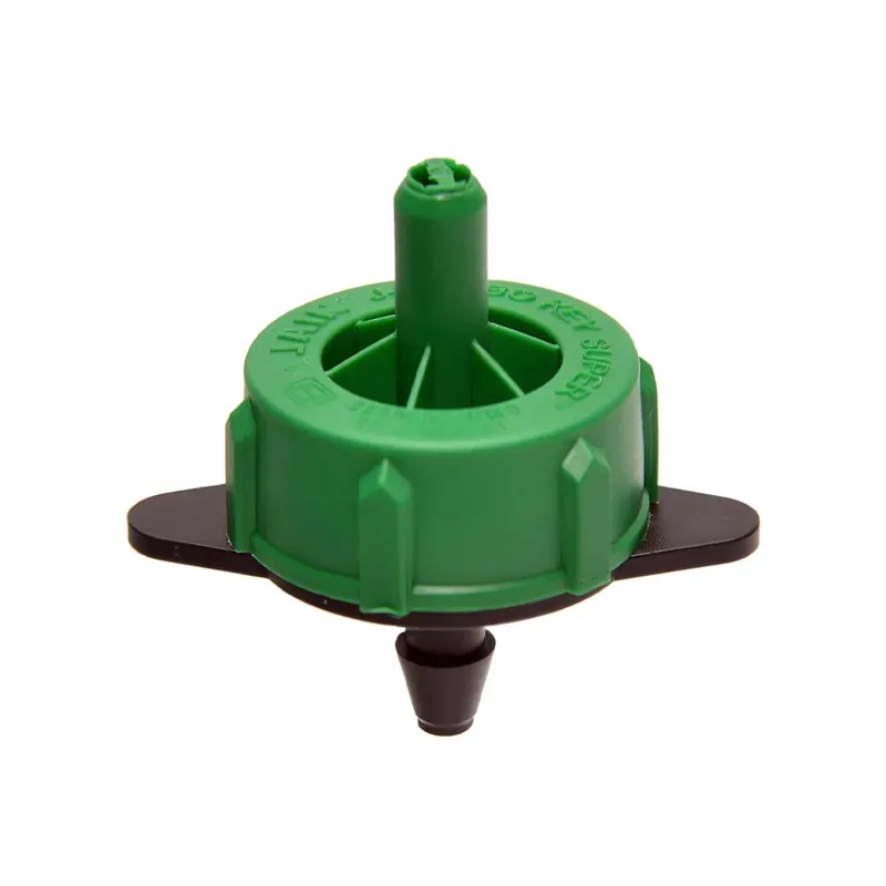 AgriVision 14 LPH Drip Irrigation Dripper (200Pcs) Fixed Flow Rate HDPE Emitter for Kitchen Garden, Pots & Farmland