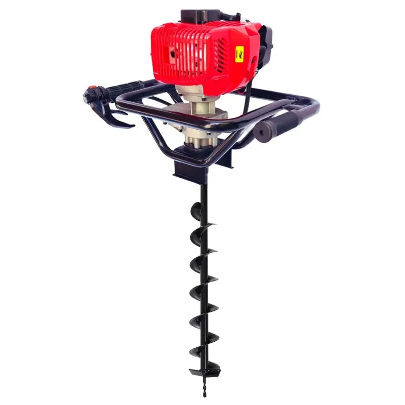 Latson EA 52, 2 Stroke 52 CC Earth Auger / Post Hole Digger with 3 Inch (7.62 cm) Drill Bit