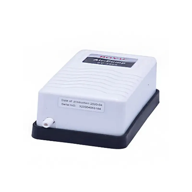 BOYU 2.5 W SC 3500 Aquarium Air Pump, 3.2 L/min Output Oxygen Aerator with Rubber Diaphragm for Fish Tanks & Hydroponics