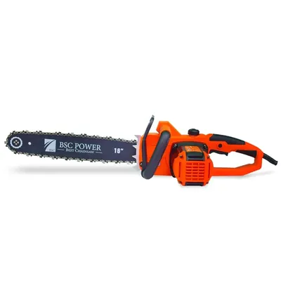 BSC 1900 W Electric Chainsaw with 16 Inch Guide Bar, Used in Fam, Garden and Landscaping