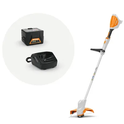Stihl FSA 57, 36 V Cordless Grass Trimmer with AK10 Battery and AL101 Charger, 0.28 kW Battery Operated Grass Trimmer