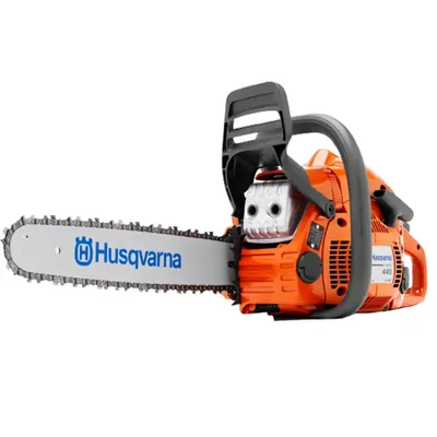 Husqvarna 445E II, 45.7-cc, 2.8 HP Petrol Chainsaw with 18 Inch Guide Bar