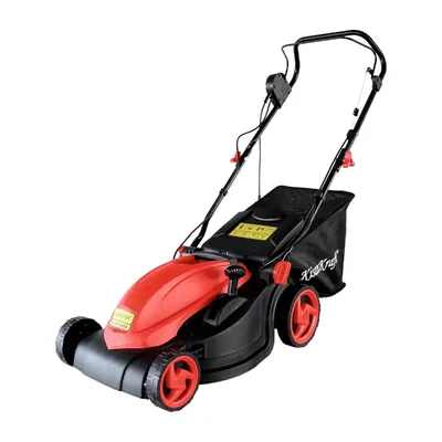 KisanKraft KK-LME-1400, 381 mm(15 Inch) Electric Lawn Mower, Grass Cutter with Adjustable Cutting Height