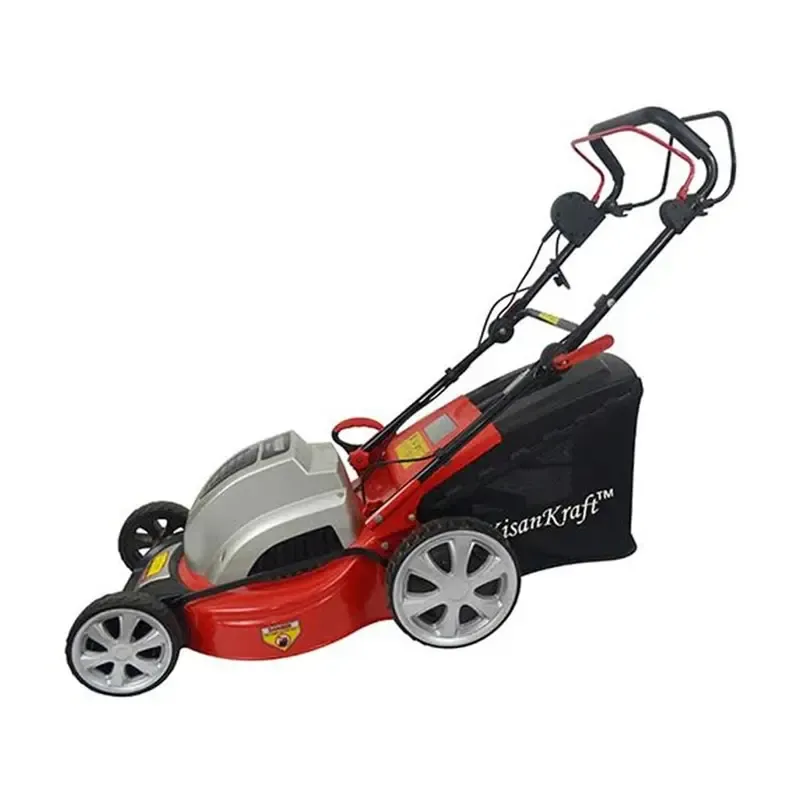 KisanKraft KK-LME-1900 19 Inch Electric Lawn Mower, Adjustable Cutting Height, 60 Litre Capacity