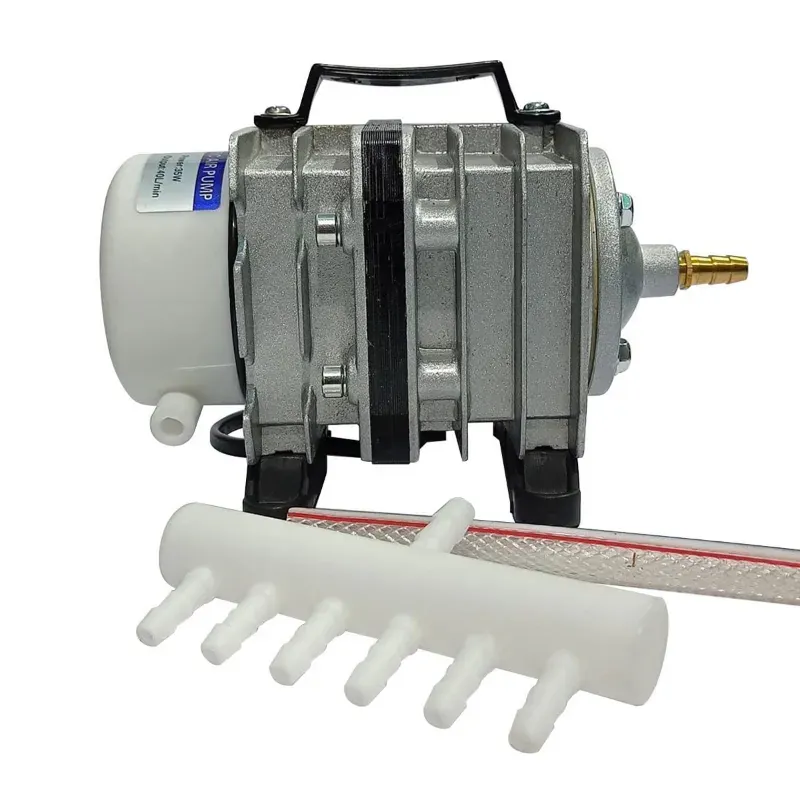 Sunsun 35 W ACO-002 40 L/min Pond Compressor Air Pump with 0.03 MPa Max Pressure, Compact Aluminum Housing & 220 V Power