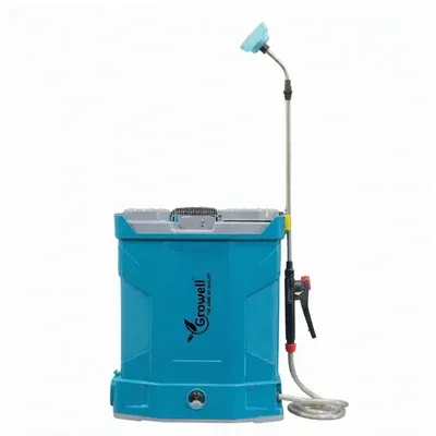 GROWELL Pro 12 V X 12 Ah, 16 Litre, Battery Operated Knapsack Sprayer with 3 kg Rechargeable Battery