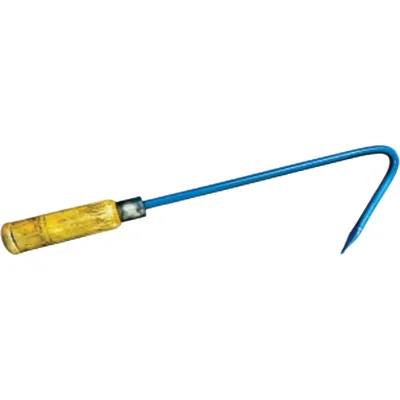 Heavy Duty Forged Khuti With 18 Inch Long Saria, Forged From Front, Welded With Wooden Grip For Digging Purpose