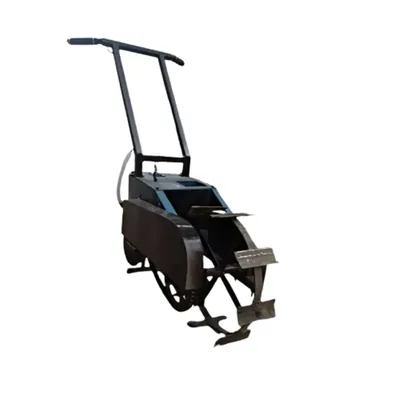 Exosolar 27 V 12 Ah Battery Operated Mini Weeder, Lightweight Cordless Tiller & Cultivator