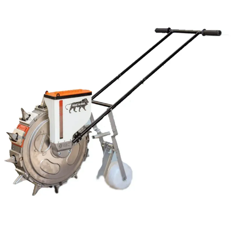 Dharti Agro Single Barrel DAE-Hand Push Dibbler (PRIME) / Seed Drill Machine For Seed Planting for Agriculture Purposes