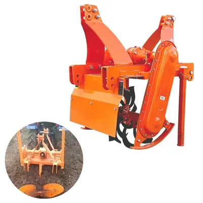Farmcan 2.5 ft Reverse Forward Rotavator with 18 Blades Suitable for 12 HP to 25 HP Tractors