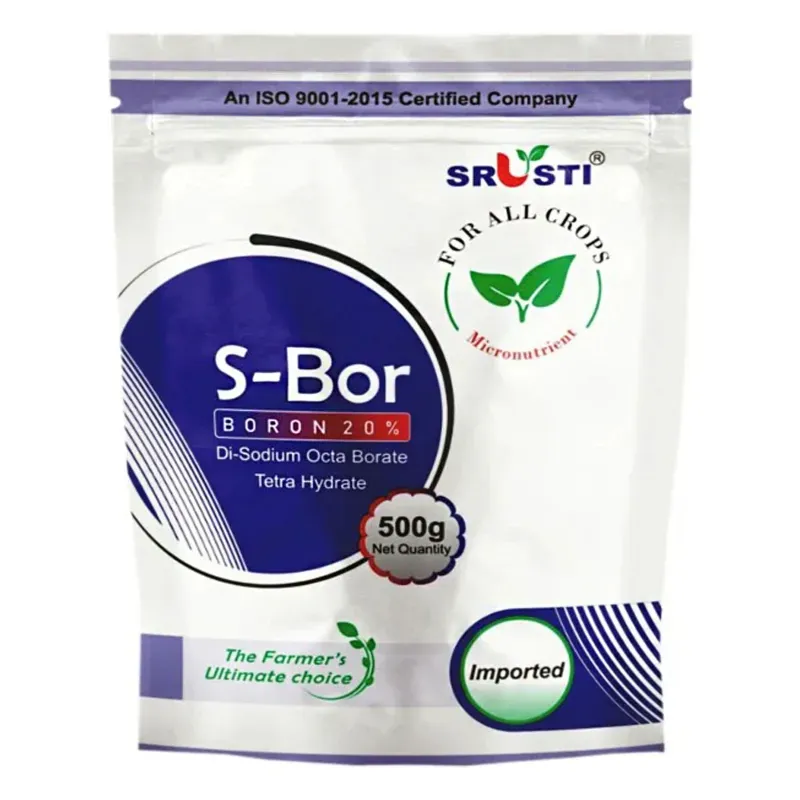 FARMROOT S-BOR 20% Chemical Fertilizer used for Foliar Application (Pack-1 x 2 kg)
