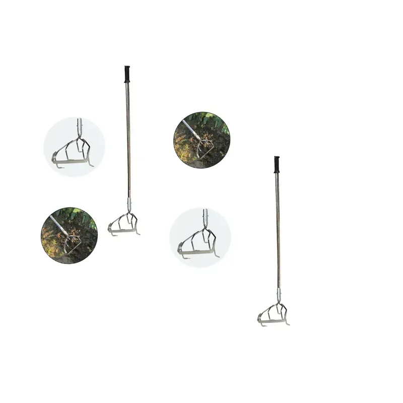 2 in 1 Culti-Weeder/ Hand Weeder/ Garden Hose with 5 ft Mild Steel Handle (Pack Of 2)