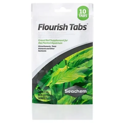 Seachem Flourish Tabs Supplement for Aqua-Farming, 10 Tabs