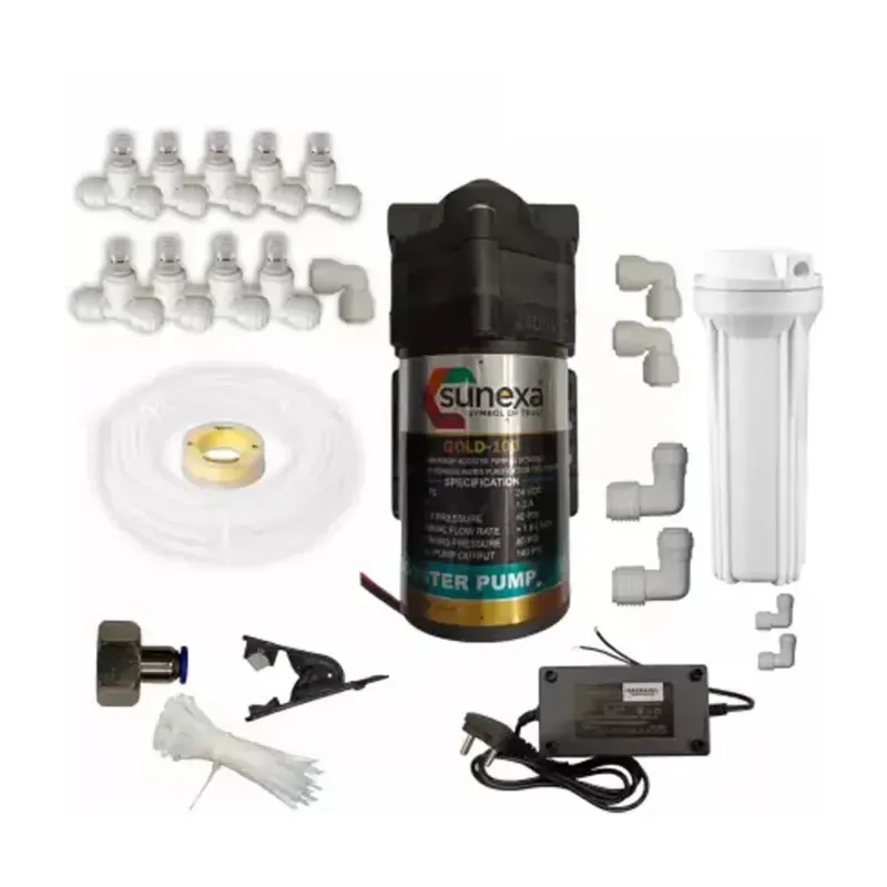 FARMKING Fogger Kit of 10 Brass Nozzles with Filter, Pump & Other Accessories