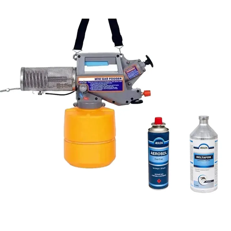 ARBUDA 2 L Torpedo, Mosquito Fogger Machine With 1 L Deltafog with Deltamethrin 1.25% ULV & 220 g Butane Aerosol Gas Can