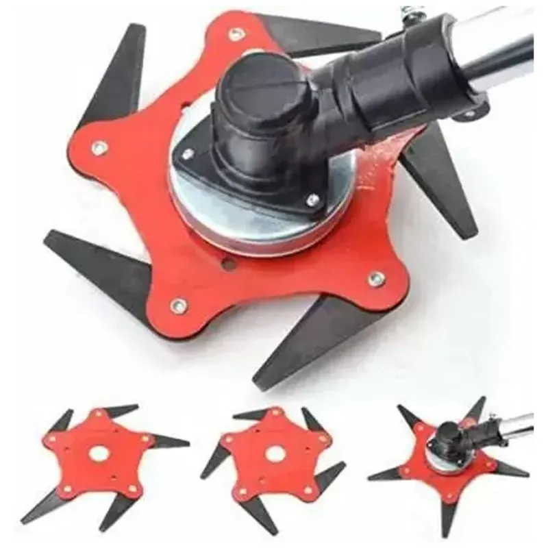 DGK Foldable Blade for Petrol Brush Cutter, Heavy Duty Grass Trimmer Attachment