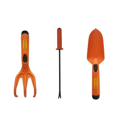 Unison Garden Set: Hand Fork, Trowel, Weeder, Lightweight Soil & Planting Tools