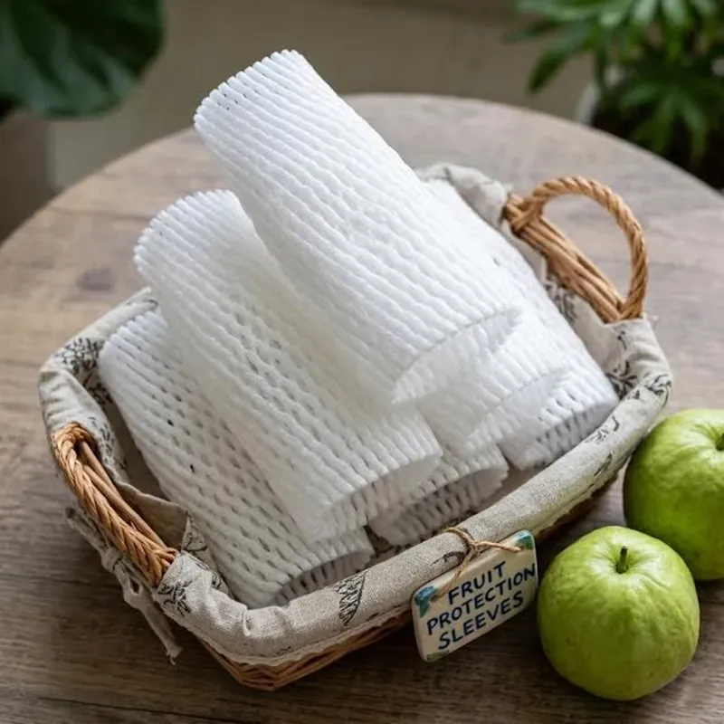 Fruit Covering Foam Net 180 x 80 x 40 mm Grid Protective Cushioning for Apples, Guava and Pomegranate Reusable (Pack of 200)