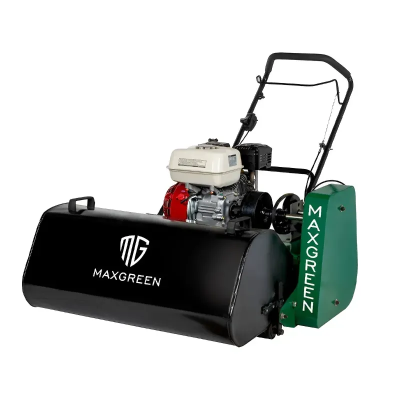 MAXGREEN 4.8 HP Fully Automatic 24 Inch Petrol Lawn Mower with Carbon Steel Blade and Honda GX-160 Engine, MCP24