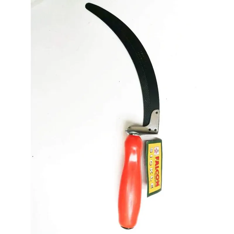 FALCON 3030 P Hand Powered Sickle With High Carbon Steel Blade and Plastic Grip with Self-Sharpening Blade Technology