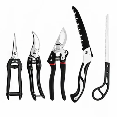 SK BOTS S K BOTS 5 Pcs Garden Tool Kit with Alloy Steel Tools for Home Gardening, Balcony Plants, Soil Digging