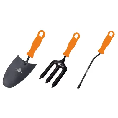 Unison Garden Tool Kit Set of 3 pcs Combo Pack (Fork, Weeder, Trowel)