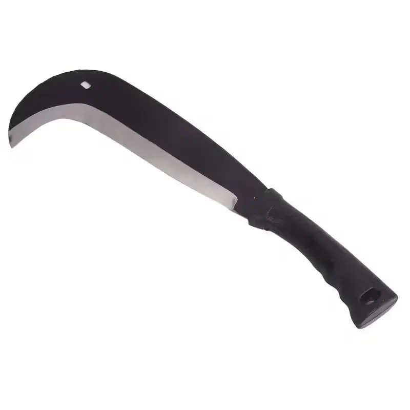 REDBUILD Red Build Manganese Steel Garden Sickle with Ergonomic Anti-Slip Handle 8.8 Inch Sharp Blade Design for Efficient Cutting