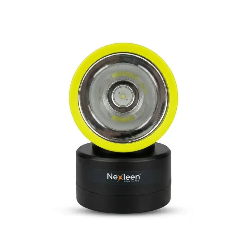360 Degree Waterproof Rotating 100 W Rechargeble Light With Sound Of 1 Km Range, 10000 AmH Battery With 12 Hours Backup