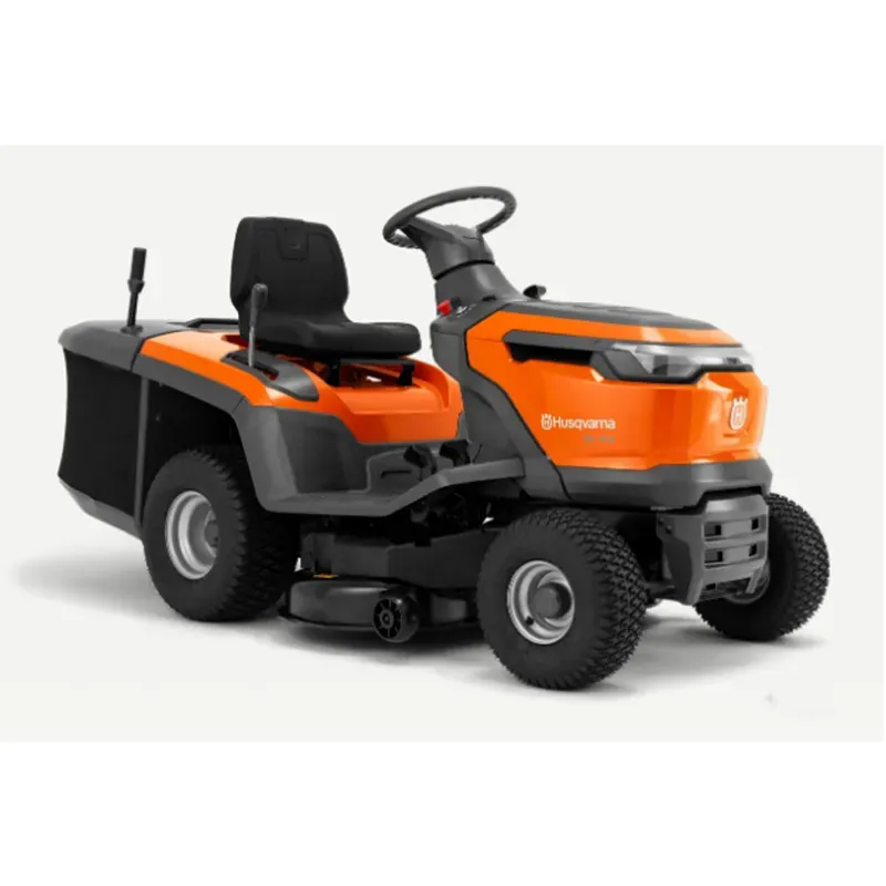 Husqvarna TC 114, 452 CC Petrol Operated Ride On Lawn Mower / Garden Tractor With 95 cm Cutting Width
