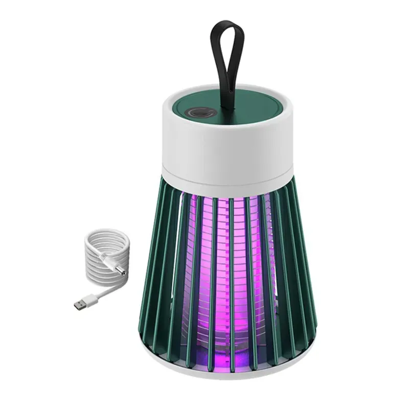 Giga Watts Gigawatt Bug Killer Rechargeable Insect Trap, USB Powered Pests Catcher Lamp For Home, Office & Balcony