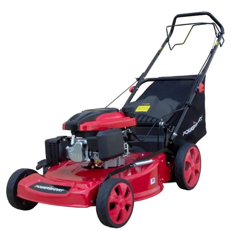 Leo 7 HP 20 Inch Self Propelled Petrol Lawn Mower, Ideal for Grass Cutting/Trimming, 0392