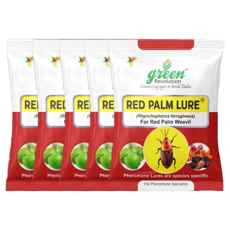 Green Revolution Highly Effective Red Palm Weevil Insect Lure (Pack-5 Pcs)