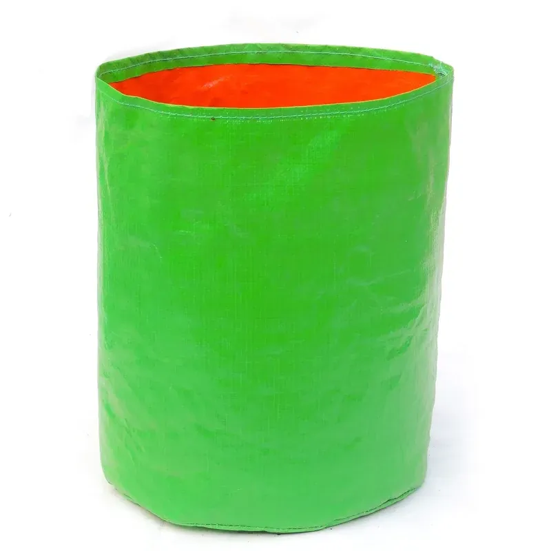 Greeno Biotech High Density Polyethylene UV Treated Terrace Gardening Grow Bags (15 Inch x 18 Inch) Pack of 10