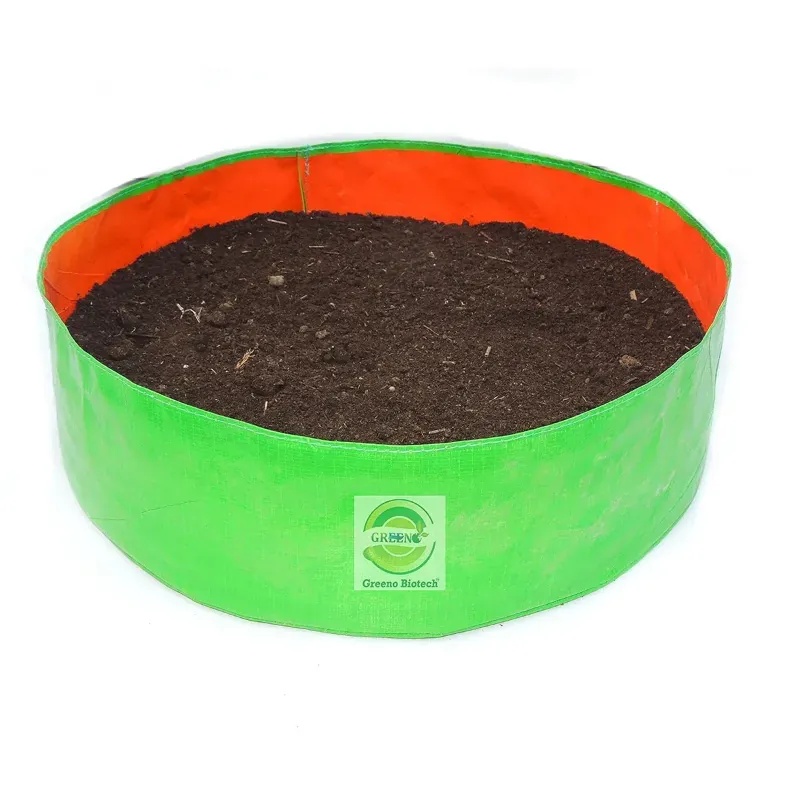 Greeno Biotech UV Treated Grow Bags for Terrace Gardening (24 Inch x 6 Inch) Set of 5