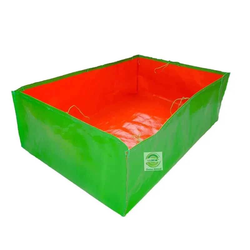Greeno Biotech HDPE UV Treated Terrace Gardening Grow Bags (4 ft x 2 ft x 1 ft, Multicolor), Pack of 2