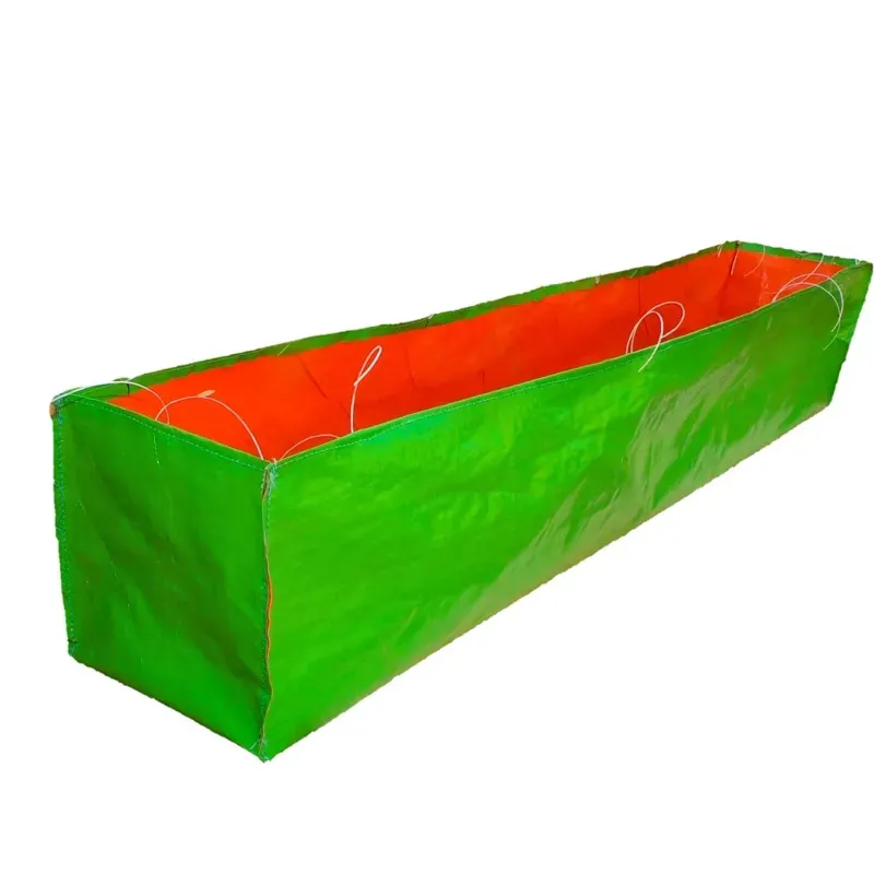 Greeno Biotech HDPE UV Treated Terrace Gardening Grow Bags, (Pack of 1) (6 ft x 1 ft x 1 ft)