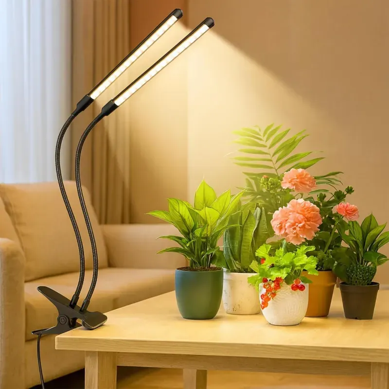 Ecofynd Kaira2 Grow Light for Indoor Plants, Auto On/Off Automatic Timer, LED Artificial Sunlight, Type C Connector