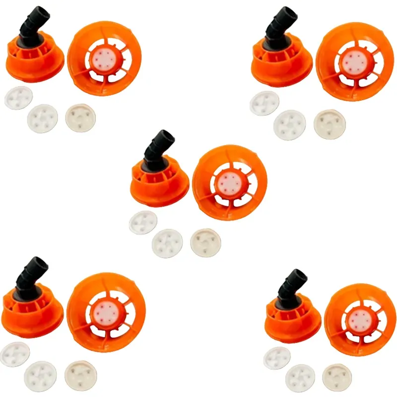GROWELL Heavy 3,4,5,6 Hole Bend Nozzle for Agricultural Sprayers, Ideal For Agricultural Spraying (Pack Of 10)