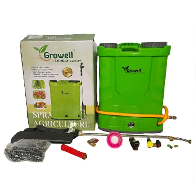GROWELL 16 L PRO 12 V 16 Ah Knapsack Automatic Battery Sprayer With 3.5 kg Rechargeable Battery