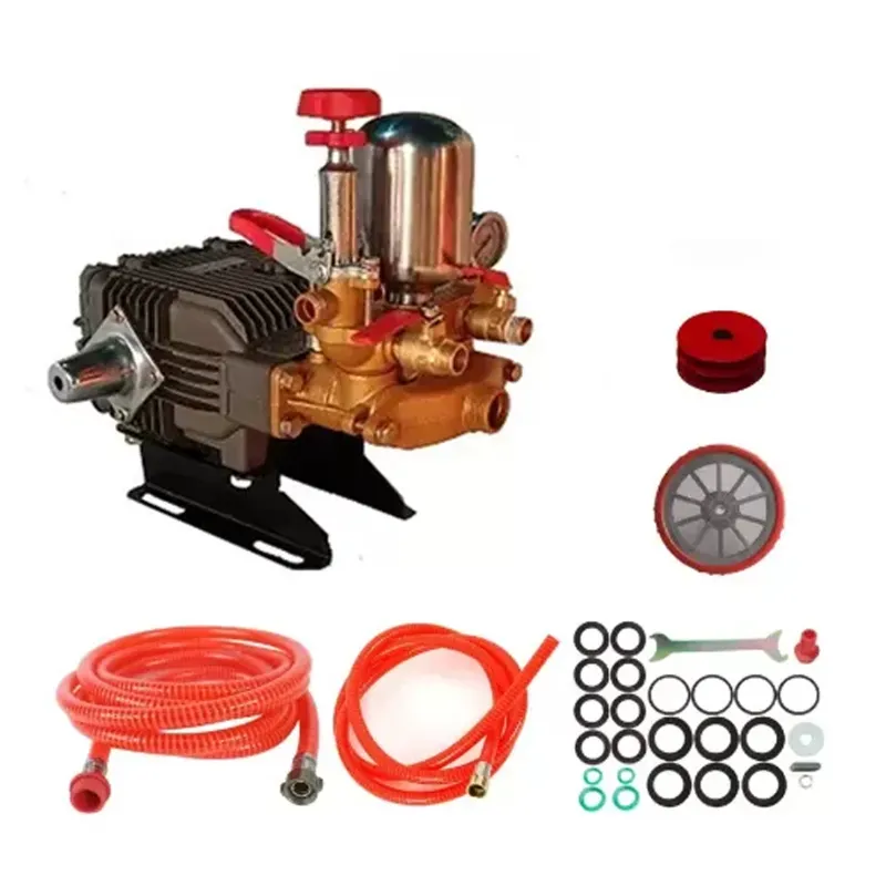 GT Shakti GT-22B3 HTP Spray Pump (Black Body) with 22 mm Plunger & Accessories, Ideal For Agricultural Use