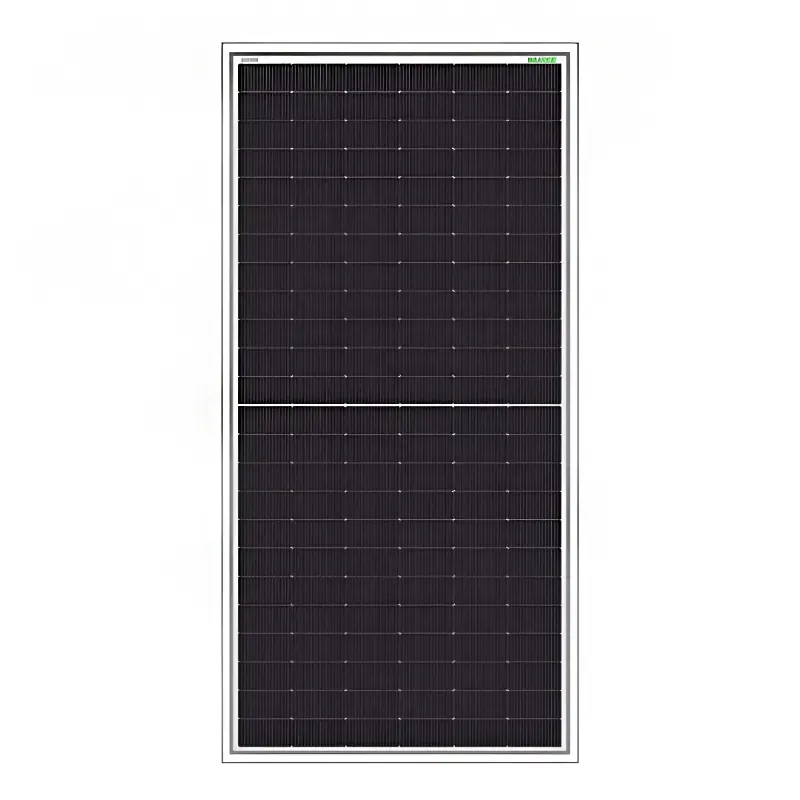 Waaree TOPCon N-Type Bifacial Solar Panel with 585 W, 21.86% Efficiency Utility Commercial Dual Glass 144 Half-Cut Cells