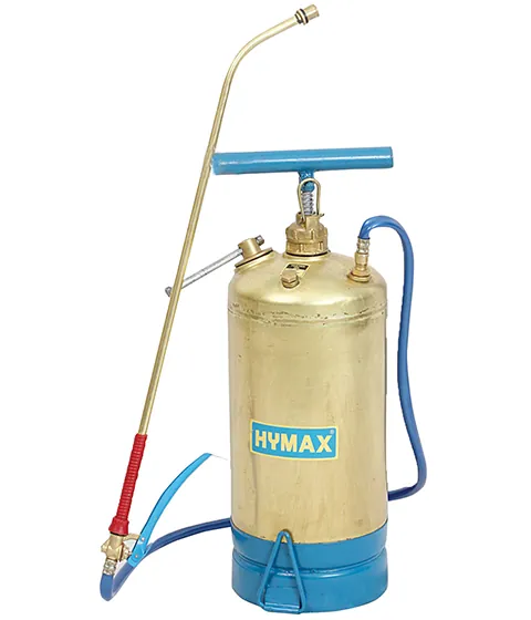 Hymax Original 6 Litre Hand Compression Sprayer Brass Tank For Garden & Agricultural Pesticides in All Types of Crops