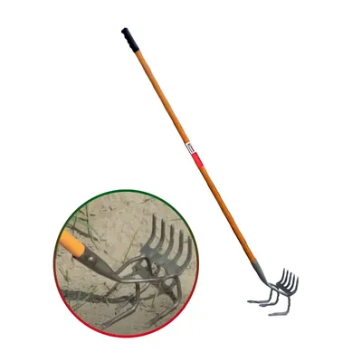 FALCON FCRH-3044 Hand Culti-Rake with Steel Handle and Grip