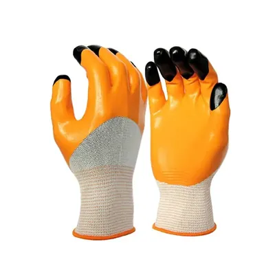 AGT PVC Material Hand Gloves for Gardening Purpose / Reusable Hand Gloves for Gardening Work (Pack of 2)