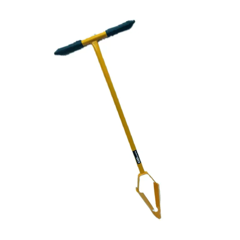 Heavy Duty KR042 Handheld Earth Auger, Post Hole Digger with Non-Slip T-Handle