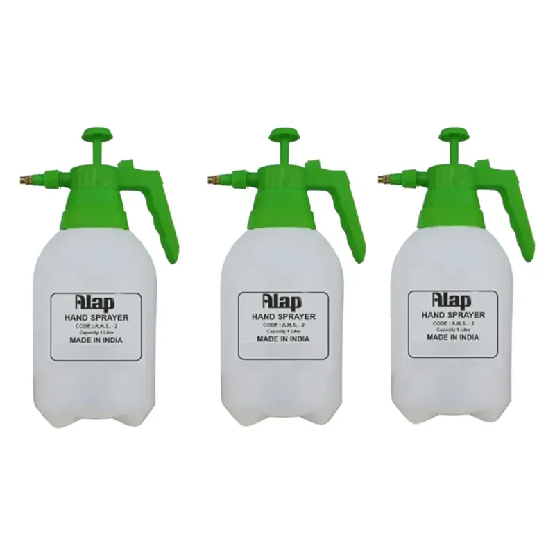 Alap Hand Sprayer with 2 Litre Tank Capacity for Household, Garden and Sanitation Purposes (Pack of 3)