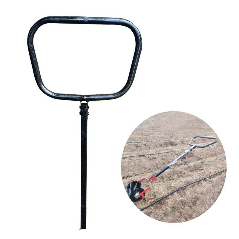 Mild Steel Handle for Single Row Manual Roller Weeder, Height 42 Inch, Length 16 Inch